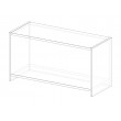 Single Open Shelf - can be used on the floor or wall mounted!